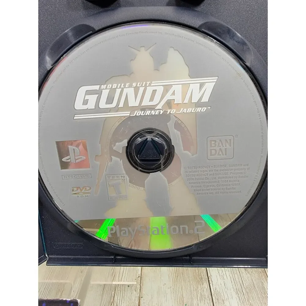 Mobile Suit Gundam: Journey to Jaburo Sony PlayStation 2, 2001 PS2 Complete CIB